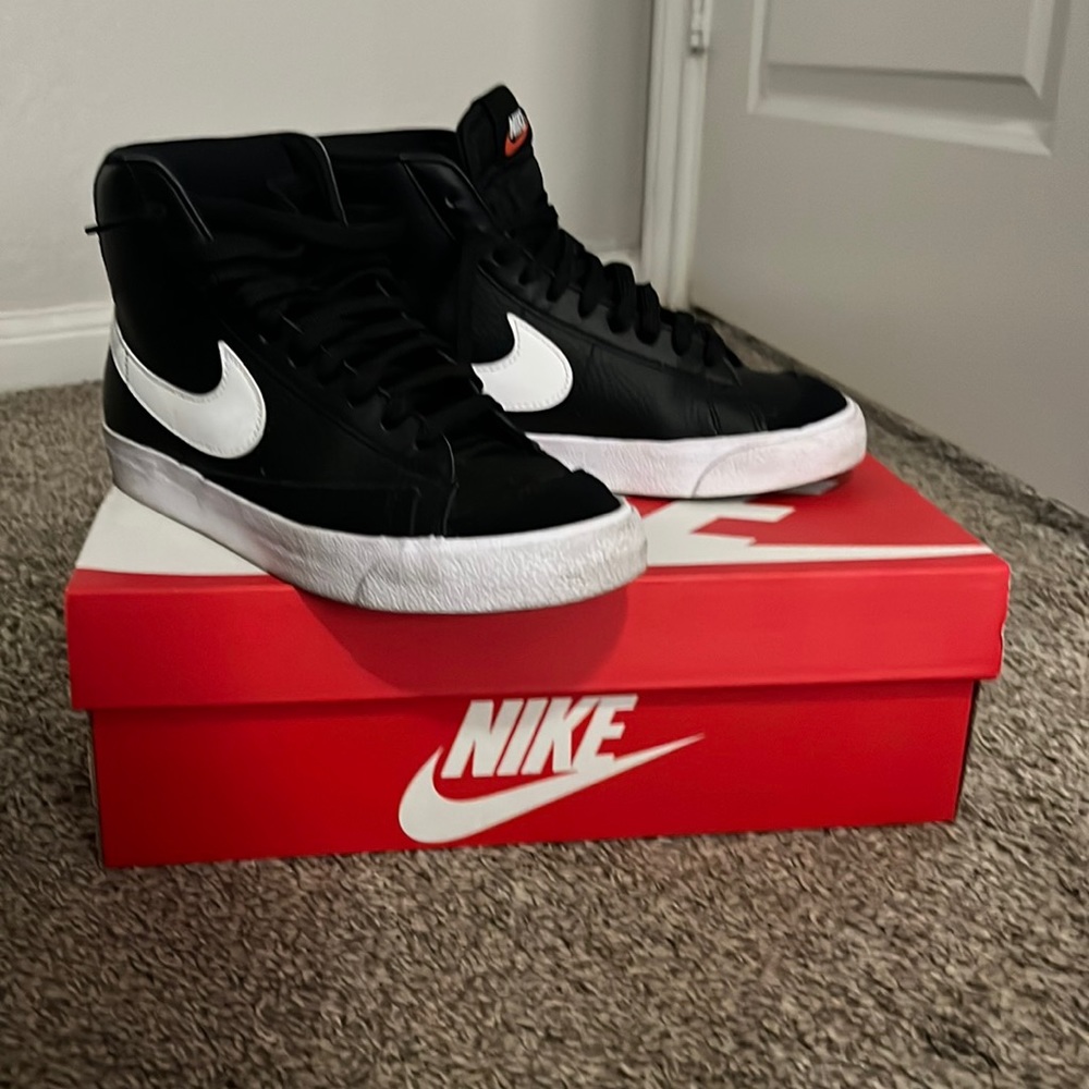 Youth Black Nike Blazers